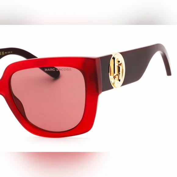 Marc Jacobs Red Sunglasses - Picture 2 of 4